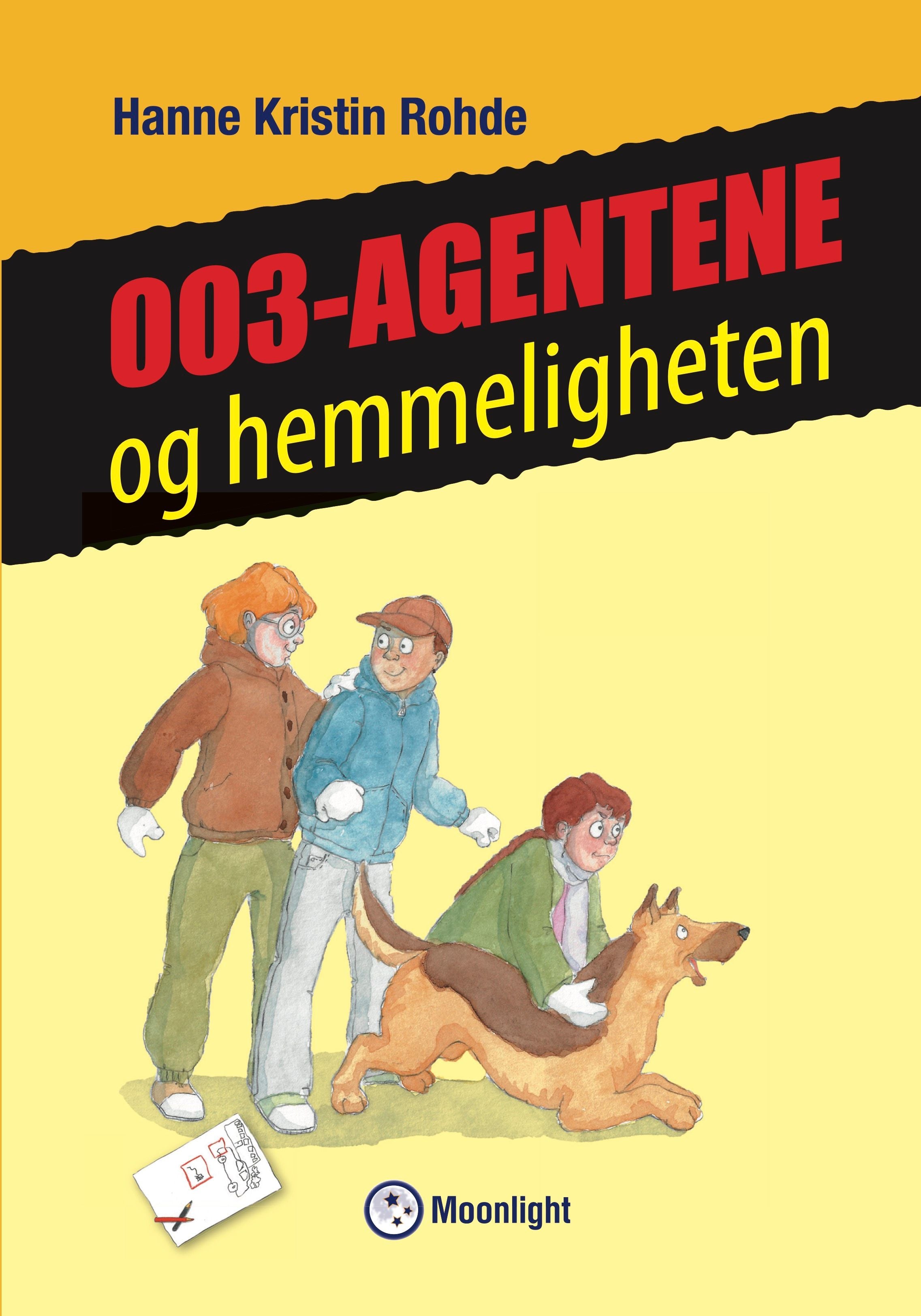 003-agentene og hemmeligheten - signert utgave