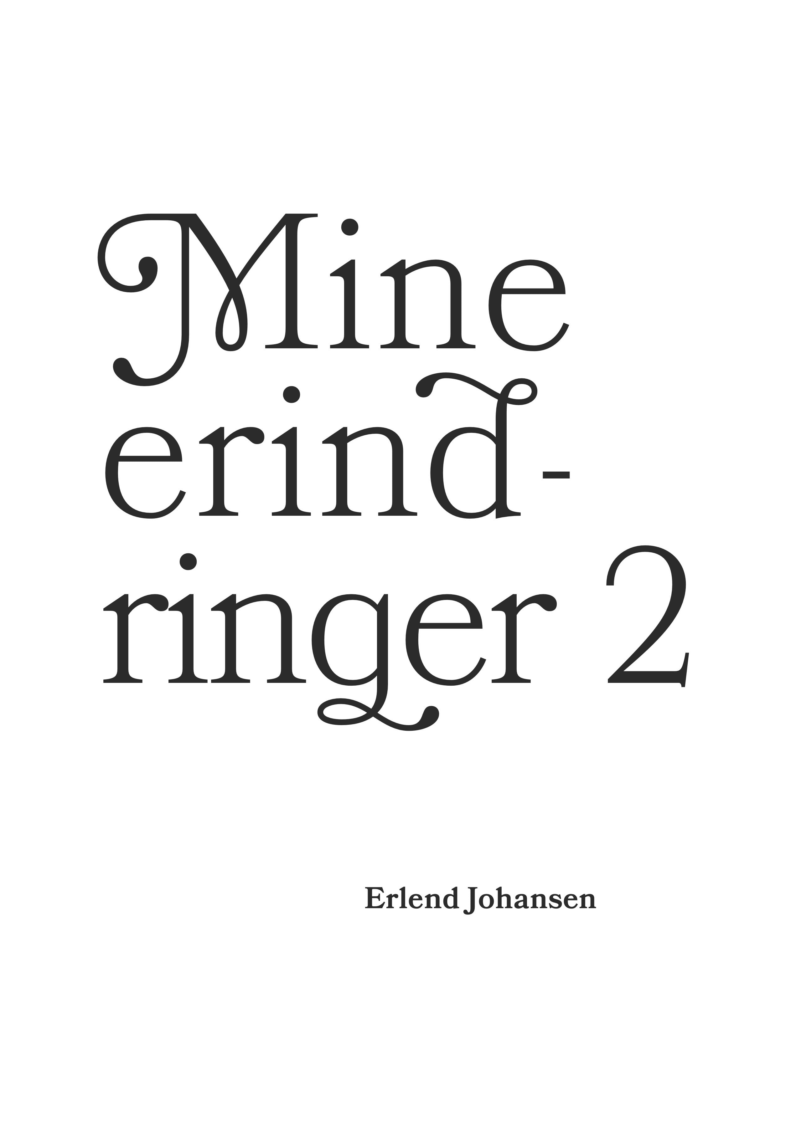Mine erindringer 2