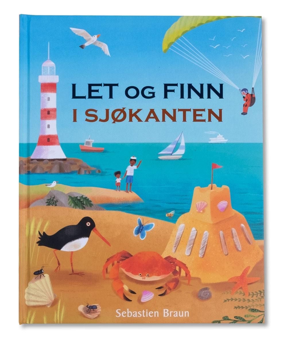 Let og finn i sjøkanten