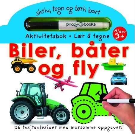 Biler, båter og fly