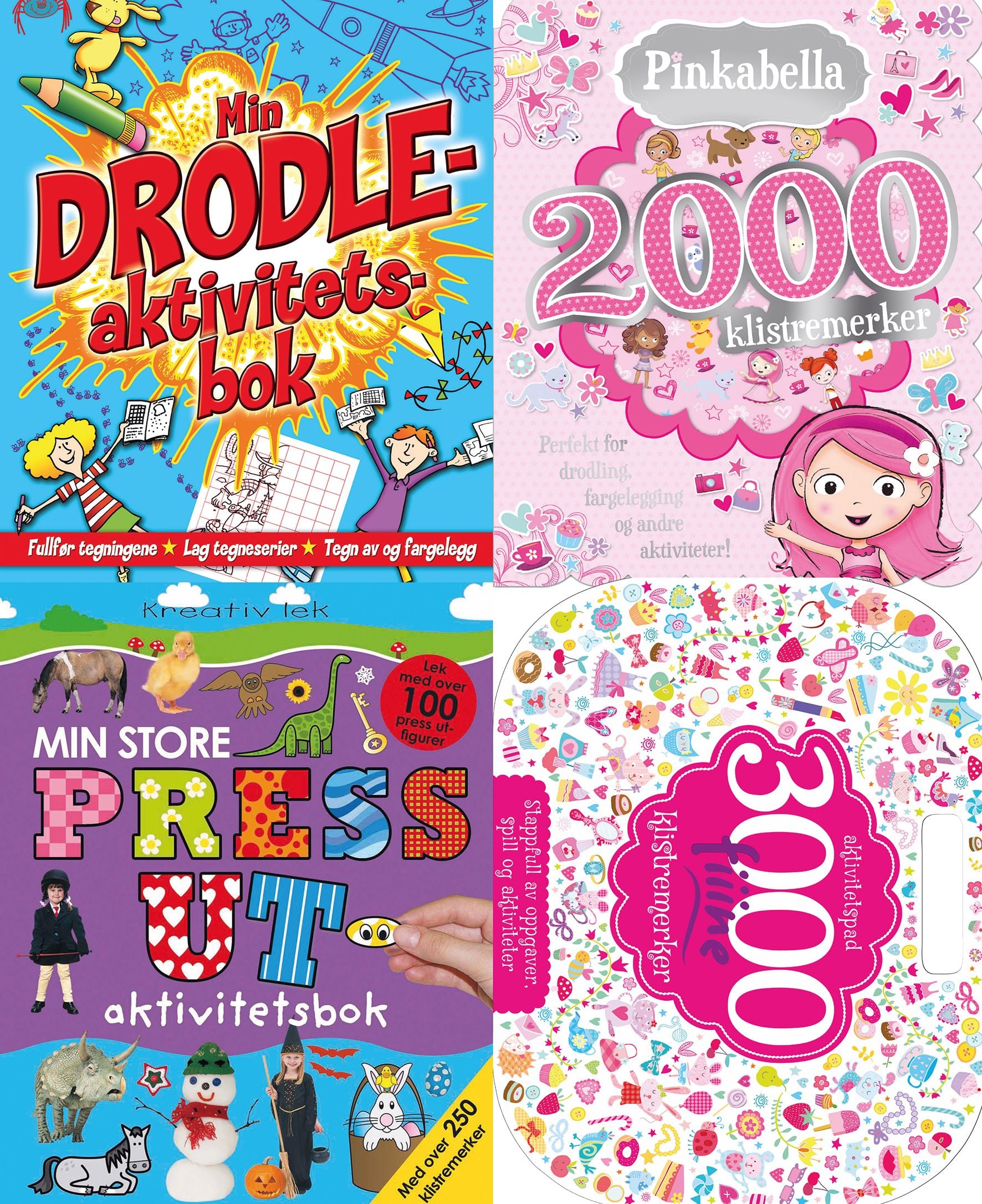 Ferieaktivitetspakke (rosa)