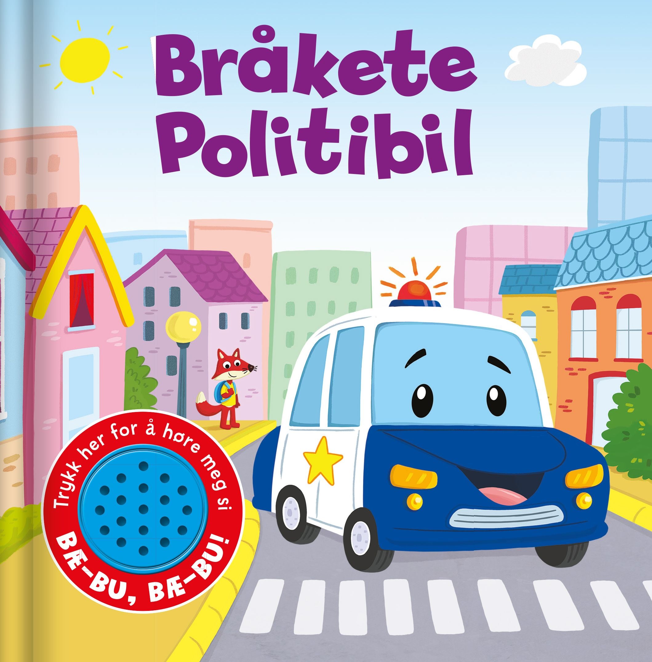 Bråkete politibil