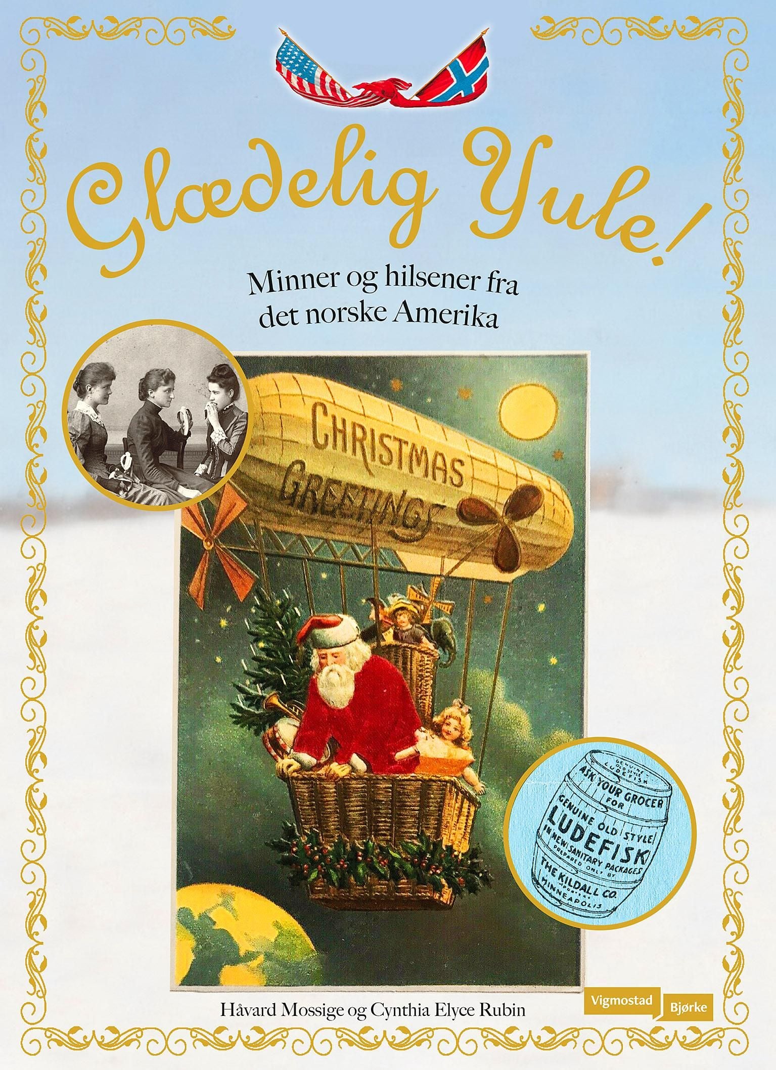 Norsk-amerikansk juleferiring i tekst og bilder