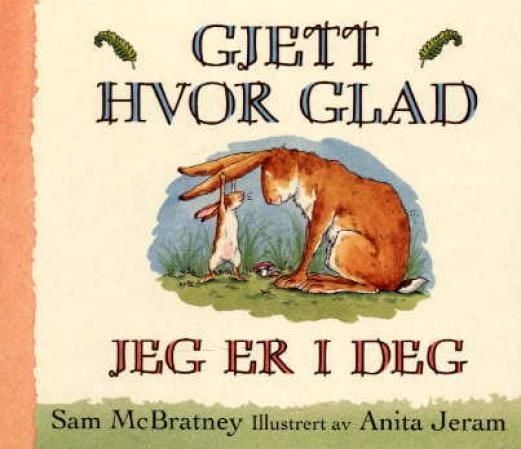 Gjett hvor glad jeg er i deg