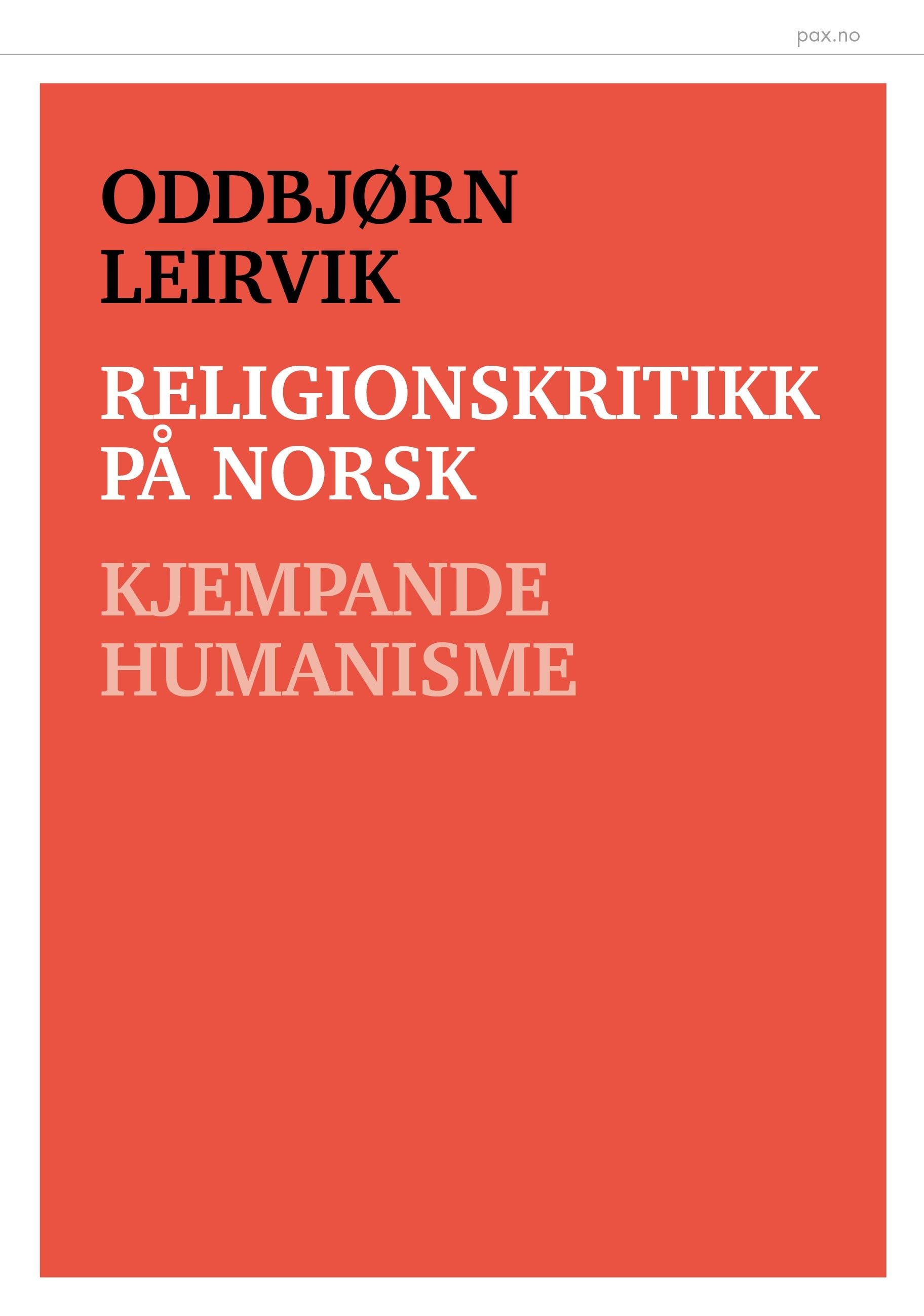 Religionskritikk på norsk