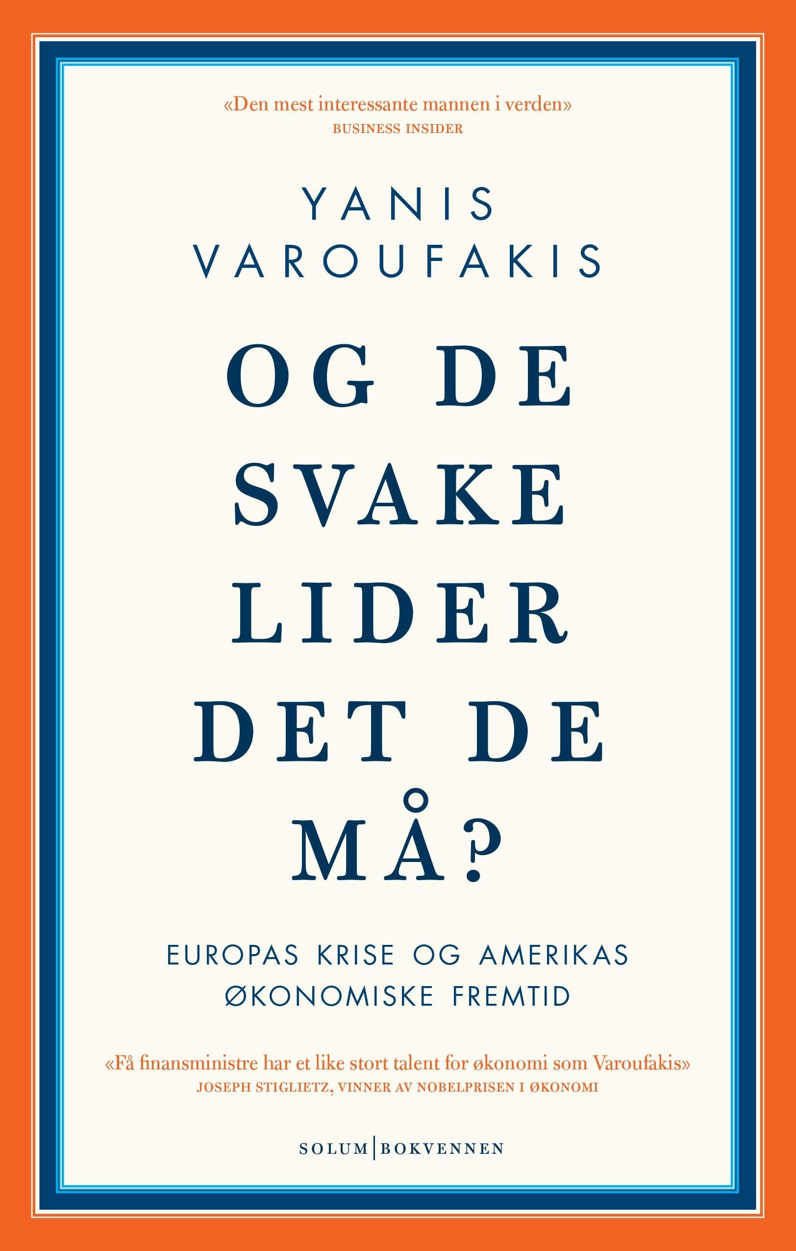 Og de svake lider det de må?