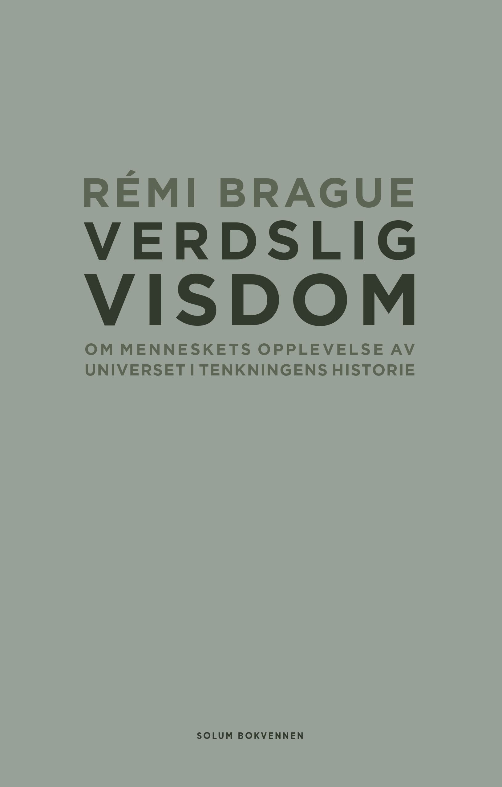 Verdslig visdom