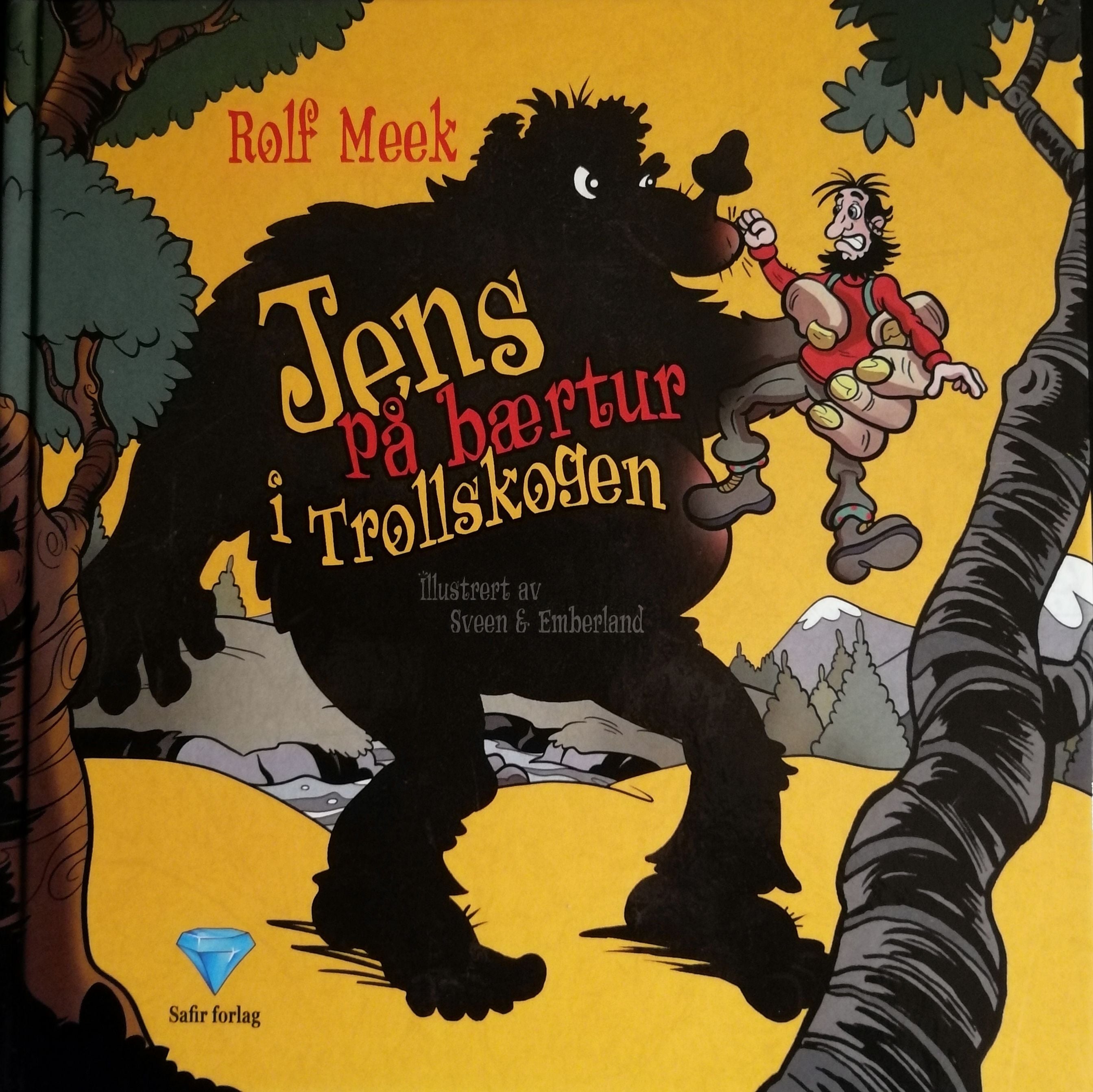 Jens på bærtur i Trollskogen