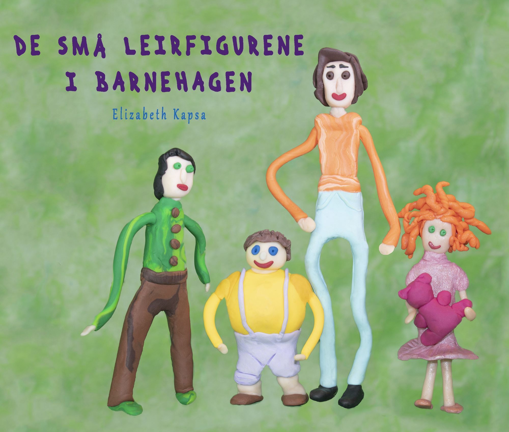 De små leirfigurene i barnehagen