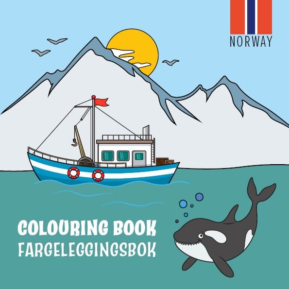 Fargeleggingsbok = Colouring book