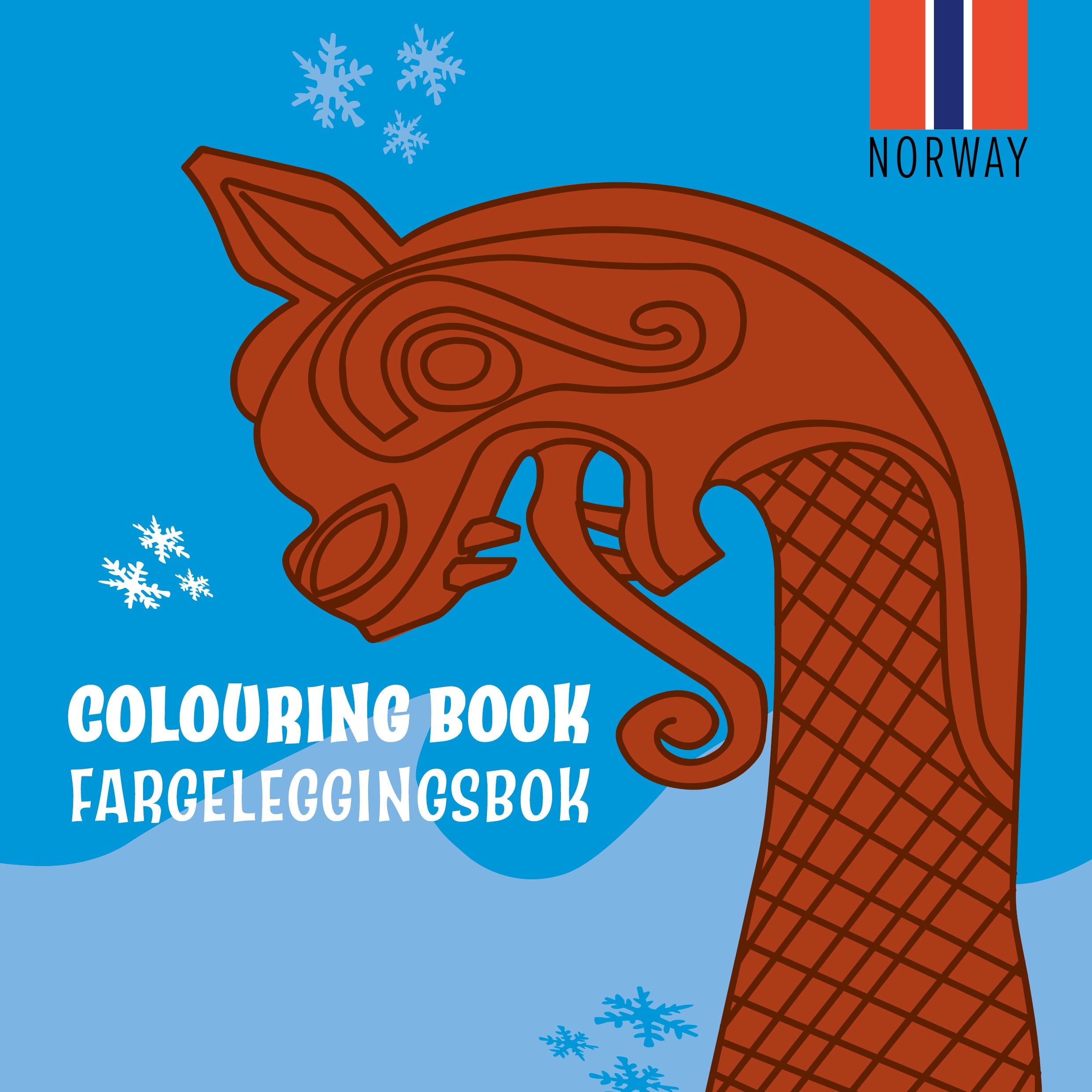 Fargeleggingsbok = Colouring book