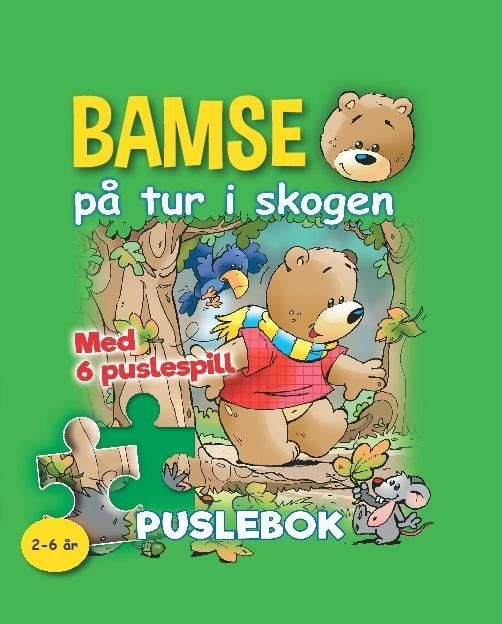 Bamse på tur i skogen