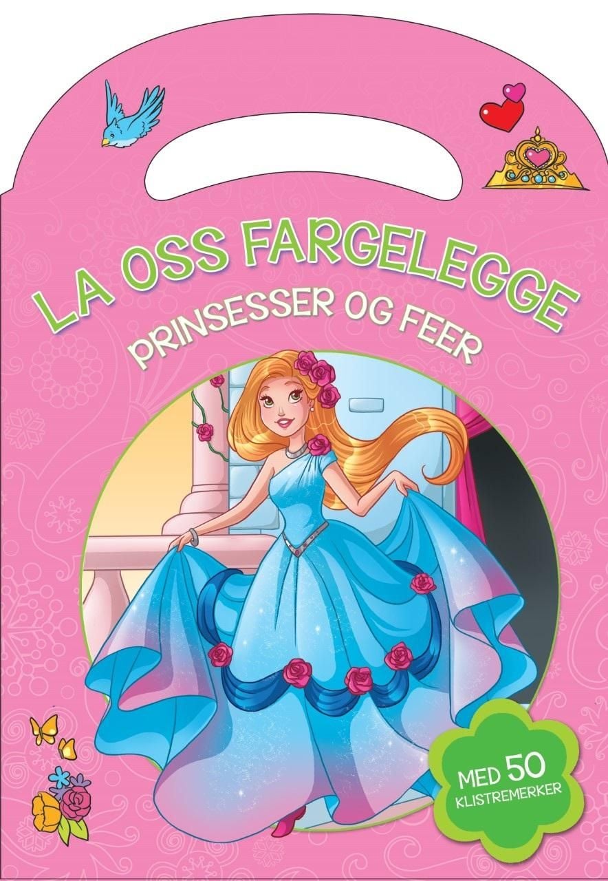La oss fargelegge prinsesser og feer