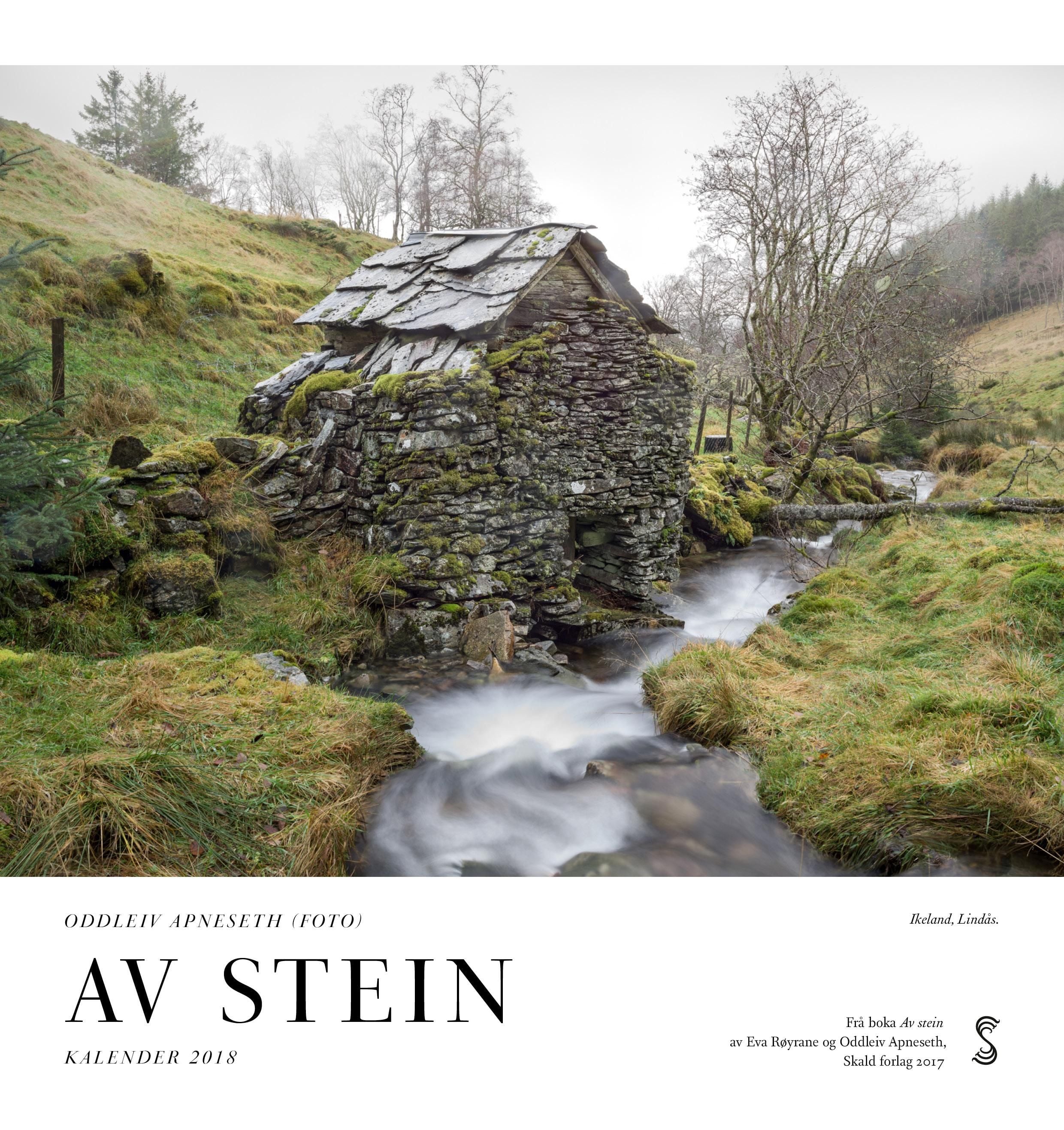 Av stein. Kalender 2018