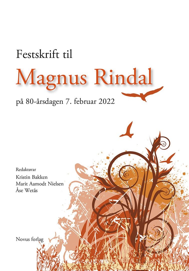 Festskrift til Magnus Rindal på 80-årsdagen 7. februar 2022