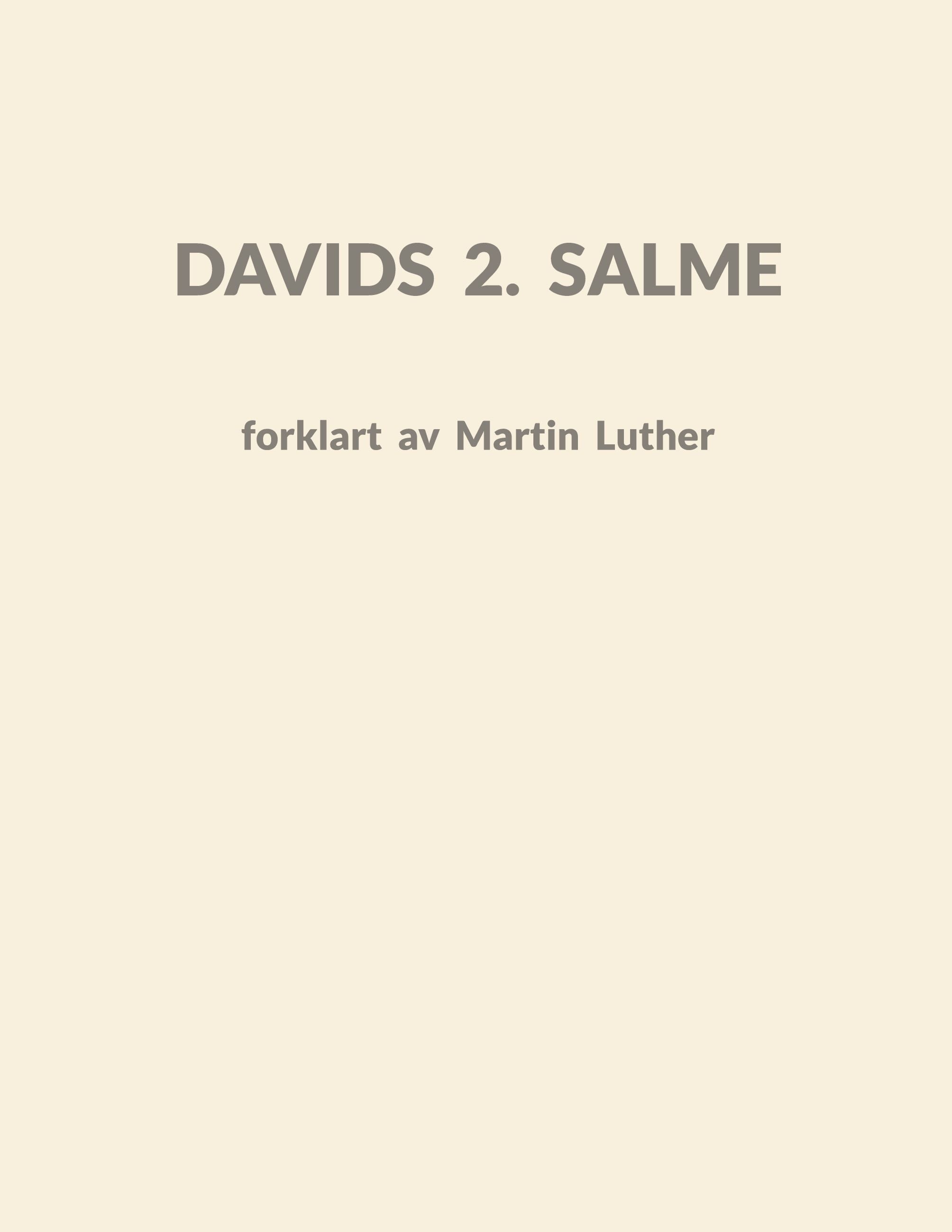 Davids 2. salme
