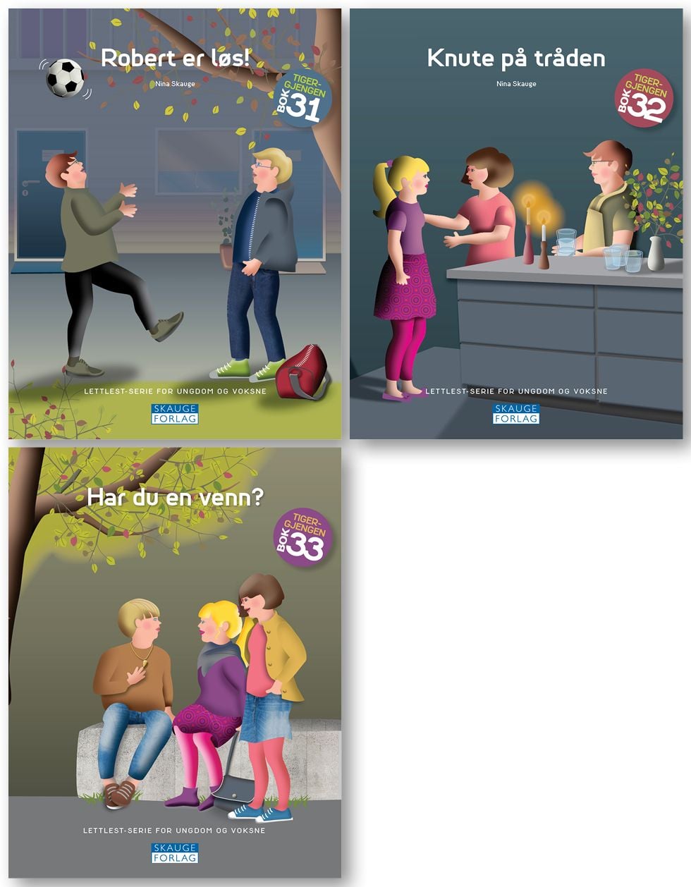 Tigergjengen bok 31-33