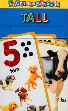 Laget for sansene. Tall. Ta- og følekort med seks lærerike leker