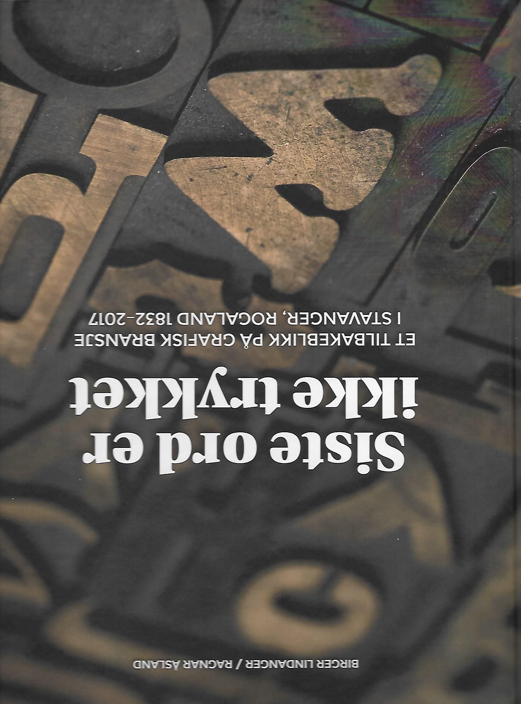 Siste ord er ikke trykket