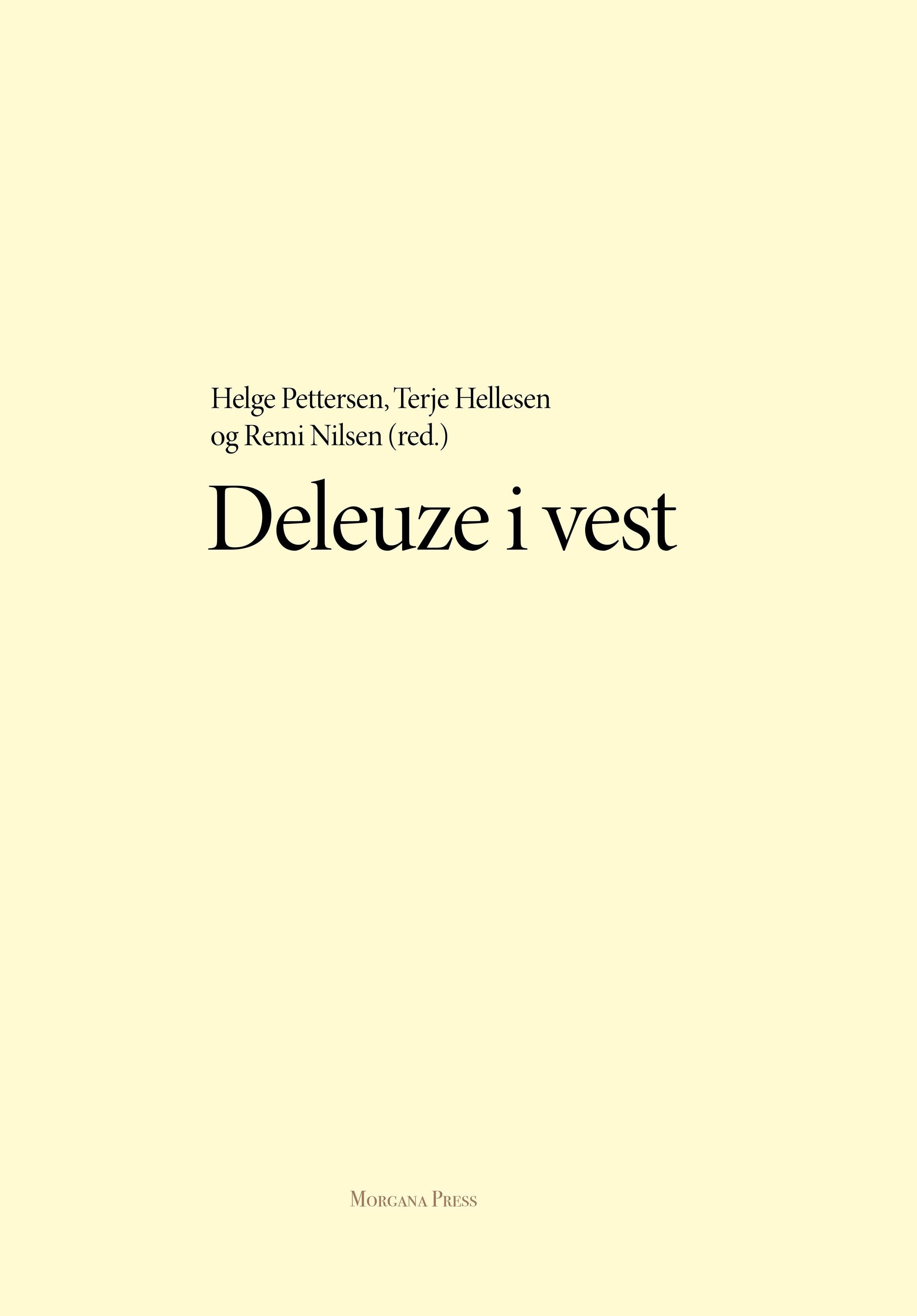 Deleuze i vest