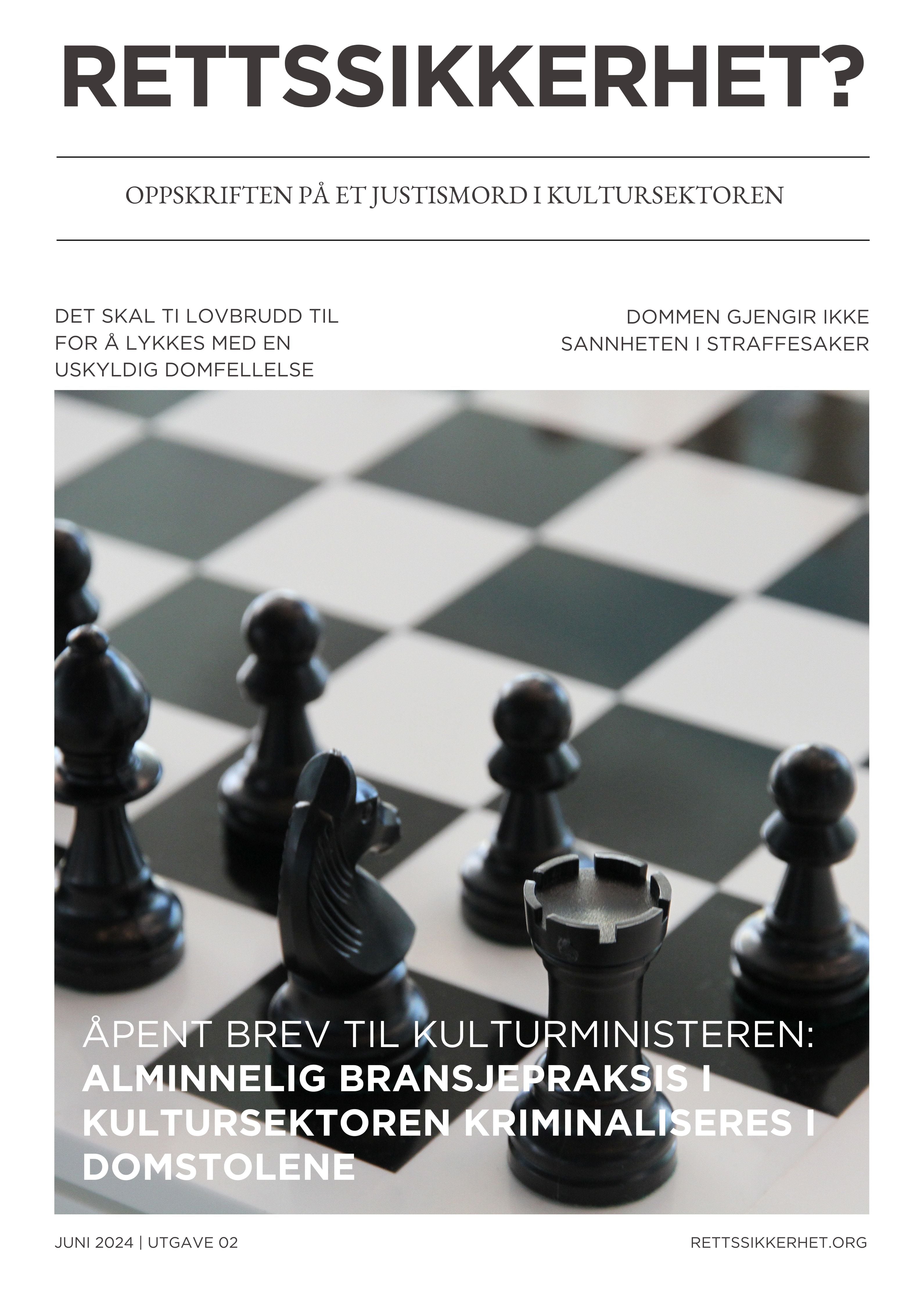 Rettssikkerhet? Mai 2024 - utgave 01