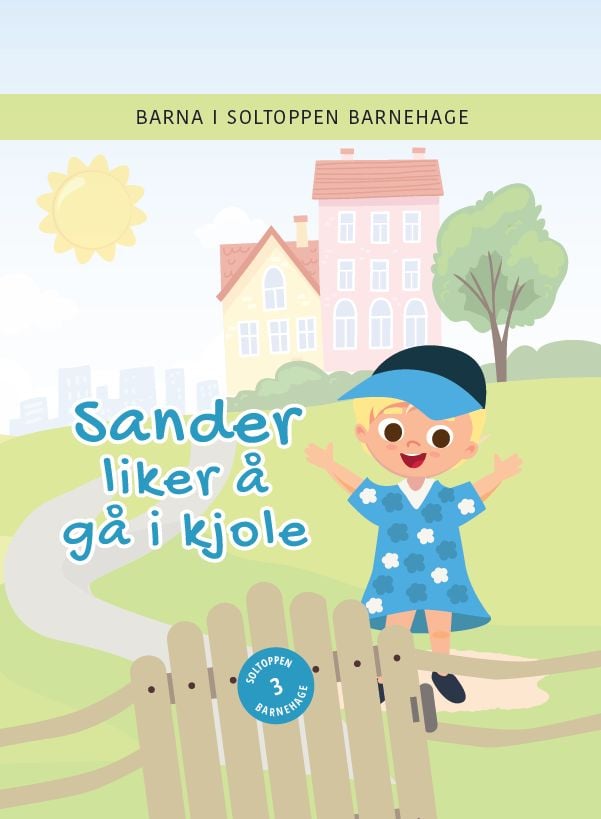 Sander liker å gå i kjole