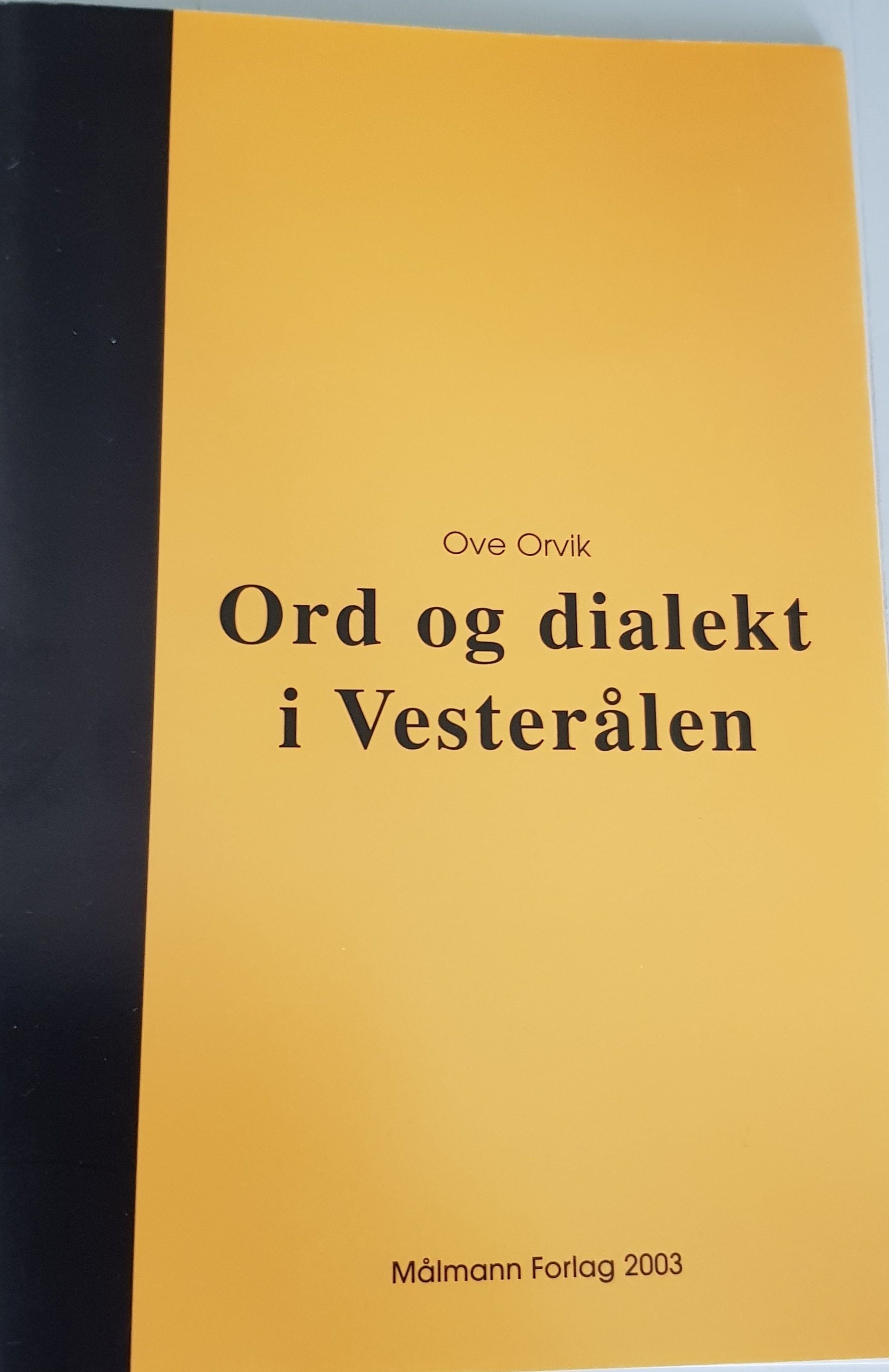 Ord og dialekt i Vesterålen