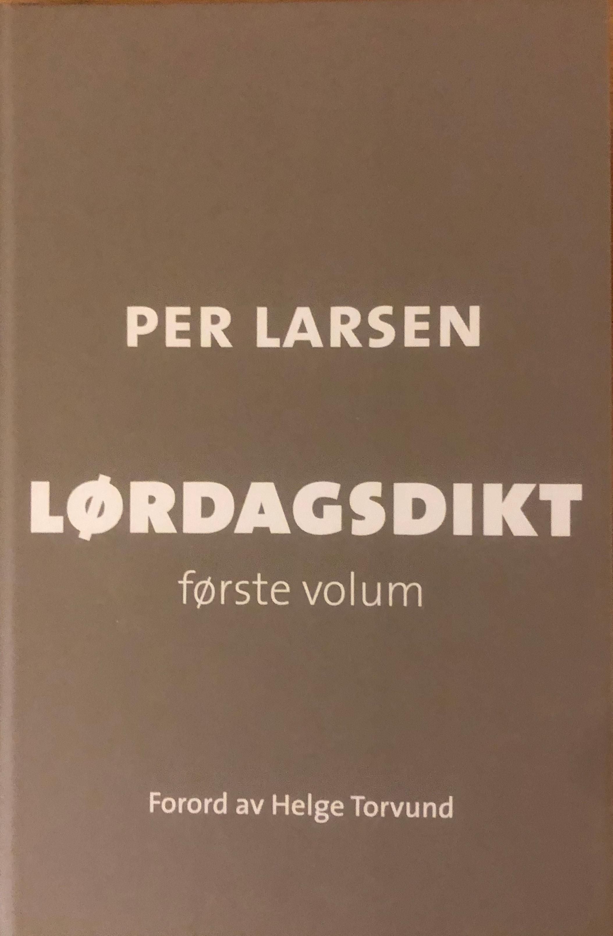 Lørdagsdikt