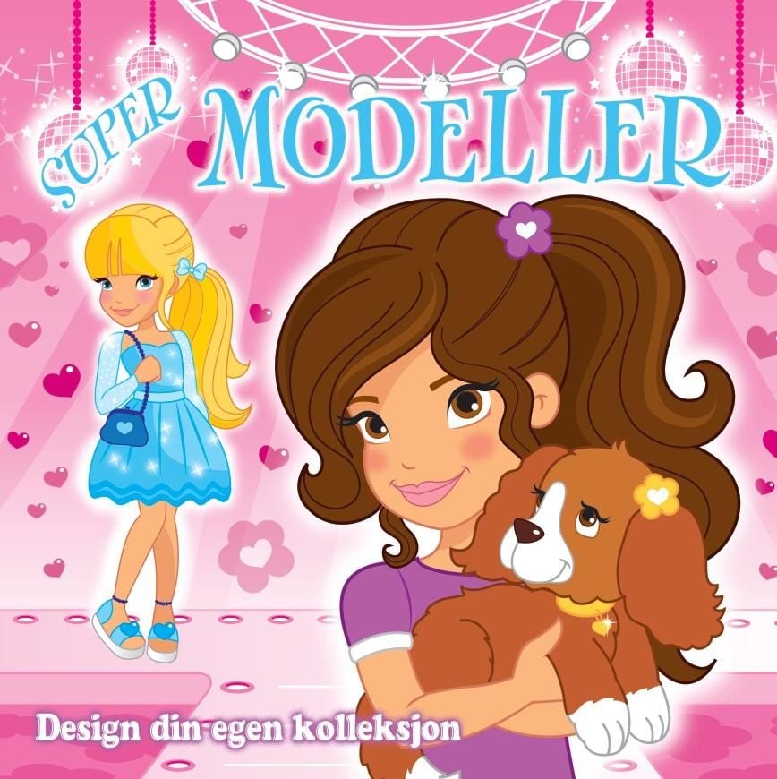 Super modeller. Design din egen kolleksjon. Rosa